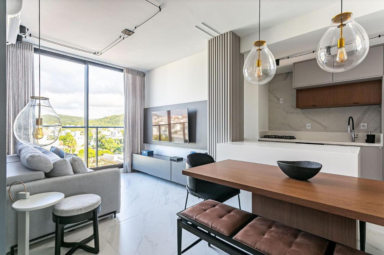 Wi-Fi 300Mb | Rooftop Com Piscina Em Jurere #Ja15 Florianopolis Luaran gambar